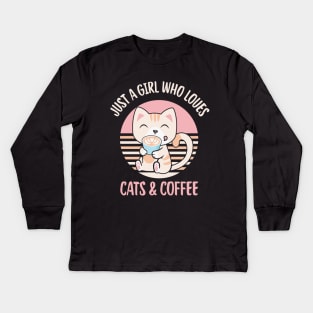 Sarcastic Cat | Hilarious Cat | Funny Cat Kids Long Sleeve T-Shirt